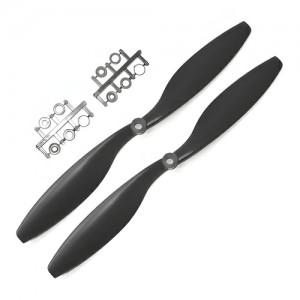 [GF] 1245 (12x4.5) Slow Fly / ABS / Black, ����ġ (2pcs) 