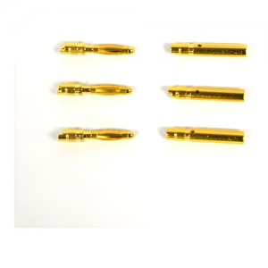 2.0mm ��� ������ 3�� (Long Type) 2mm Gold Connector Male And Female 3pair