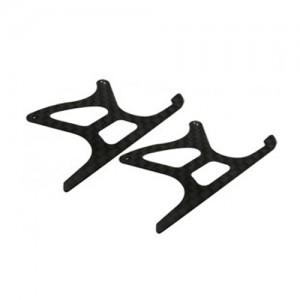 CNC CF Landing Skid Style 01 Set [mCPXBL723-CF] - MCPX BL 