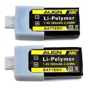 [Align] T-Rex150 2S1P 7.4V 300mAh/30C 