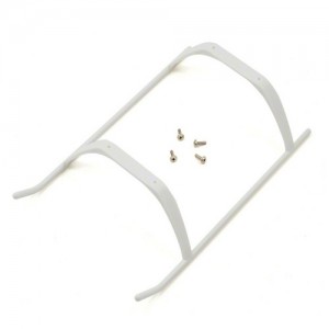 Landing Gear w/ Hardware, White: 200 SR X 