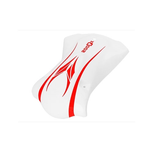 [���ܼ�] 200QX-C0101 RKH Canopy for CNC Advanced Upgrade Kit (White-Red) - Blade 200 QX