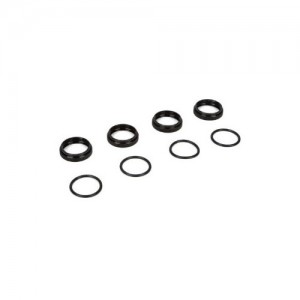 16mm Shock Nuts & O-rings: 8B 3.0 
