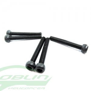 HC032-S - DIN 12.9 Socket Head Cap M2,5x18 (5pcs) - Goblin 500/570/700/770 