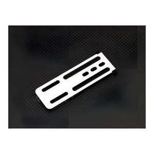 [TR] T-Rex450 Pro V2 Metal Battery Mount (Silver) 
