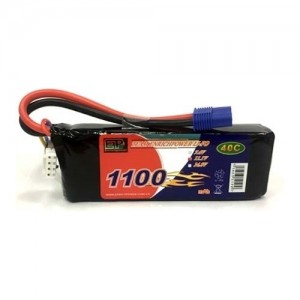 [EP Power] 11.1V 1100mAh 40C  ��Ƭ������ ���͸� (EC3 ��) 1/14 1/16���� ���������/�װ���