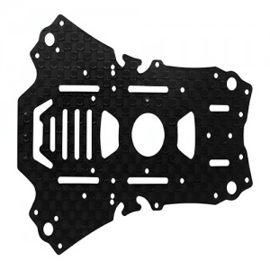 CNC CF Lower Frame - RKH 135RQX/Blade Glimpse 
