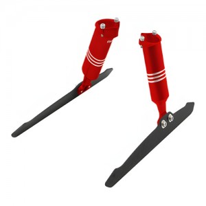 CNC AL Landing Gear Set (Red) - Blade 200 QX/RKH 250RQX/280RY �ɼ� 