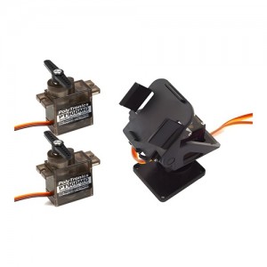 [FCM] FPV�� �ö�ƽ �����¿� �̵��� ī�޶� ����Ʈ (������ ���� 2�� ����) Nylon Pan & Tilt Camera Mount for FPV(w/2 Digital Servo)
