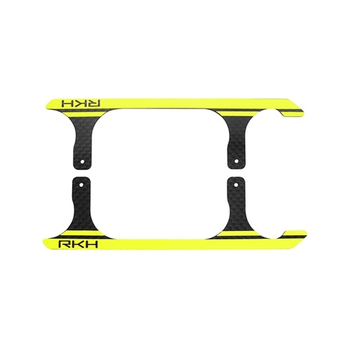 [���ܼ�] 230S723-BY CNC 3K Pure Carbon Fiber Landing Skid Set (Black-Yellow) - Blade 230 S �ɼ�