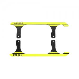 CNC 3K Pure Carbon Fiber Landing Skid Set (Black-Yellow) - Blade 230 S �ɼ� 
