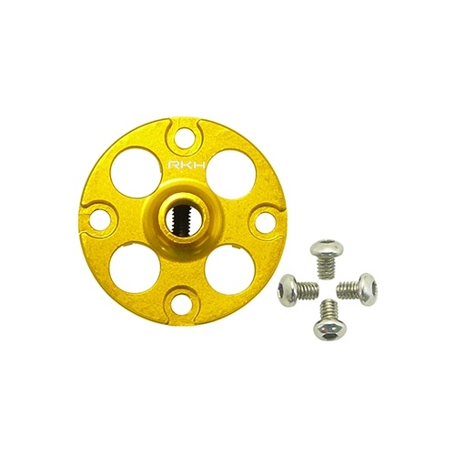 [���ܼ�] 230S302-Y CNC AL Main Gear Hub Set (Gold) - Blade 230 S  �ɼ�