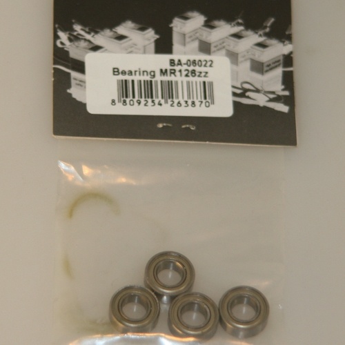 [���ܼ�] BA-06022 Bearing 6x12x4mm (MR126zz)