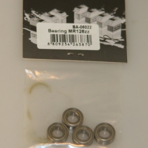 Bearing 6x12x4mm (MR126zz) 