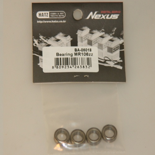 [���ܼ�] BA-06018, H60106 Bearing 6x10x3mm (MR106zz)