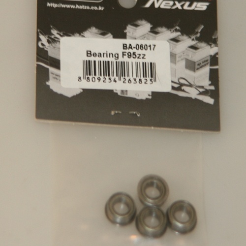 [���ܼ�] BA-06017 Bearing MF95zz (5x9x3mm) Flanged bearing