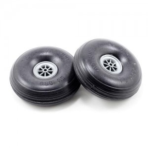[DUBRO] 89mm �淮 �� Ÿ�̾� Treaded Lightweight Wheel 3-1/2