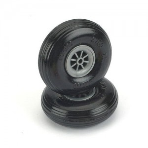 [DUBRO] 70mm �淮 �� Ÿ�̾� Treaded Lightweight Wheel 2-3/4