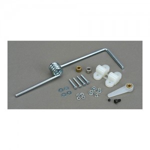 [DUBRO] 4mm ���� ��� L���� Nose Gear, Bent