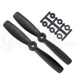 HQProp 5x4.5R Bullnose ����ġ BLACK (Carbon Mix) 2pcs 