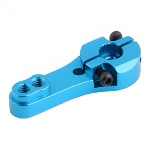 25T ��Ż ���� �� (Futaba) �Ķ��� New CNC Aluminum Servo Horn Arm 25T For Futaba Standard Servos 25T Blue Wholesale Hot Selling