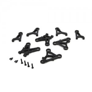 Suspension Arm Set FR/RR Upper + Lower: V100 