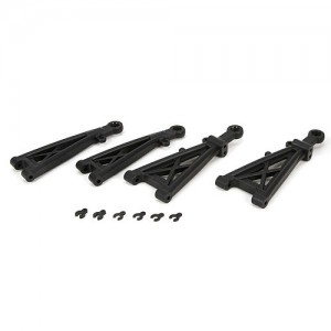 Front Suspension Arm Set, (2): 1:10 4wd All 