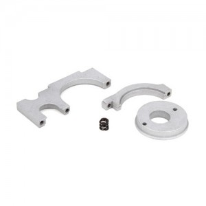 Motor Plate, Aluminum, Set: 1:10 4wd All 