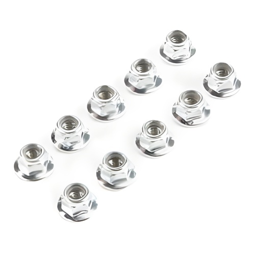 [���ܼ�] LOS235015 Lock Nut, Flanged M5x0.8 Serrated (10)