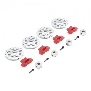Hex, Rotor, Caliper + Pin Set (4): Baja Rey 