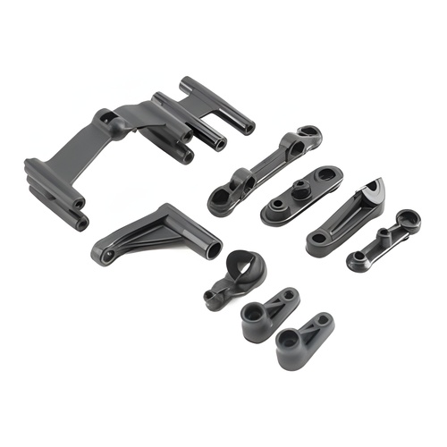 [���ܼ�] LOS231008 Servo Mount, Steering Servo Set Plastic: Baja Rey