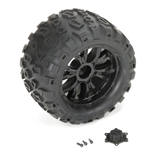 [���ܼ�] LOS43010 Wheel and Tire Mounted (2�� ����/�ݴ��): TEN-MT ����Ÿ�̾�