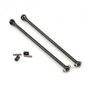 Team Losi Front/Rear CV Driveshafts and Couplers (2) (Ten-T/810/TEN-SCTE/TEN-SCTE 2.0/TEN-SCT Nitro/TEN-MT) 