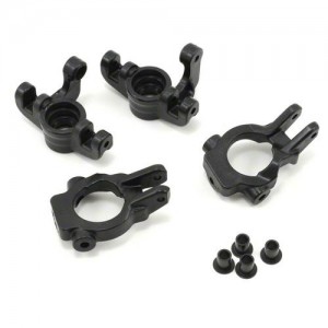 Team Losi Front Spindles + Carriers 