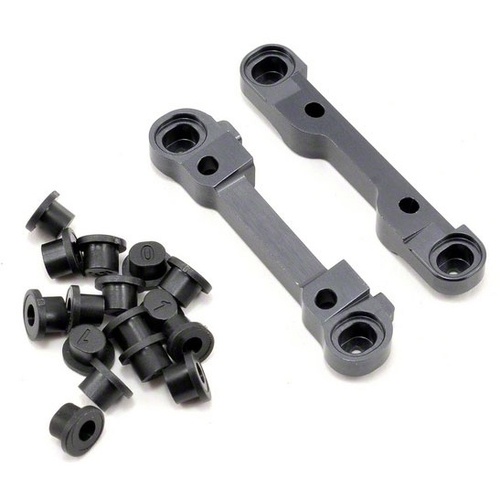 [���ܼ�] LOSB1885 Team Losi Aluminum Front Suspension Mount Set(�ɼ�)