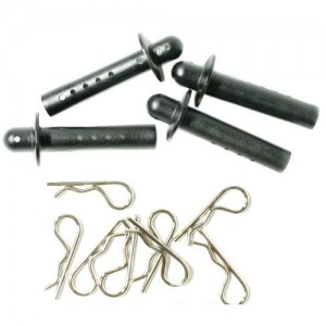 [Team Losi] Front/Rear Body Mount Posts & Hardware : LST/2, LST3XL-E 