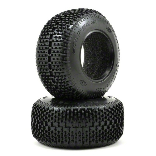 [���ܼ�] LOSA7215 Losi Eclipse Short Course Tire Set (2) ���ڽ� Ʈ�� Ÿ�̾�