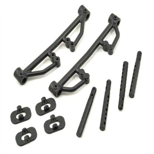 [���ܼ�] LOSB2414 Losi Front/Rear Body Mount Set w/Post (TEN-RALLY/TEN-SCTE/TEN-SCTE 2.0/TEN-SCT Nitro)