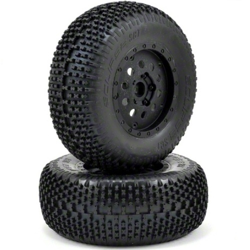 [���ܼ�] LOS43004 Premount Eclipse Tire/Wheel Front (2): XXX-SCT