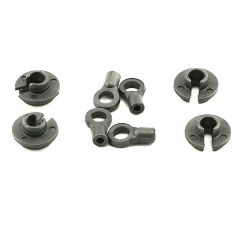 [���ܼ�] LOSA5079 Team Losi Shock Ends + Cups (4) Comp RockCrawler,XXX-SCT,XXX-SCB