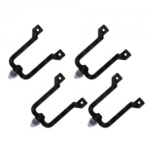 Rakonheli CNC CF Landing Gear Set (7mm Motor) - Blade Inductrix 
