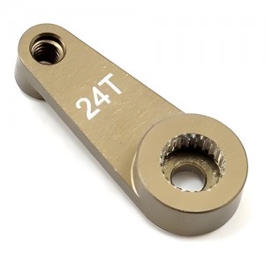 24T ��Ż ���� �� (Hitec) Team Losi Racing 22-4 Aluminum Servo Horn (24T-Hitec)