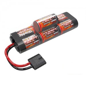 [Traxxas] 8.4V 3000mAh NiMH ������ ���� ���̼��� ���͸� (iD�� ����) Battery Power Cell 3000mAh 7-C hump 8.4V w/iD Connector