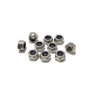 M4 ���Ϸ� �� ��Ʈ (10����) Niylon Locking Nut