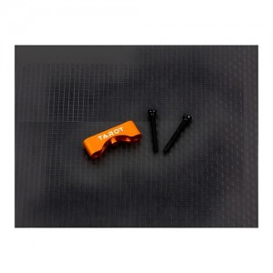 [TR] T-Rex470L Metal Vertical Stabilizer Bearing Block(Orange) 