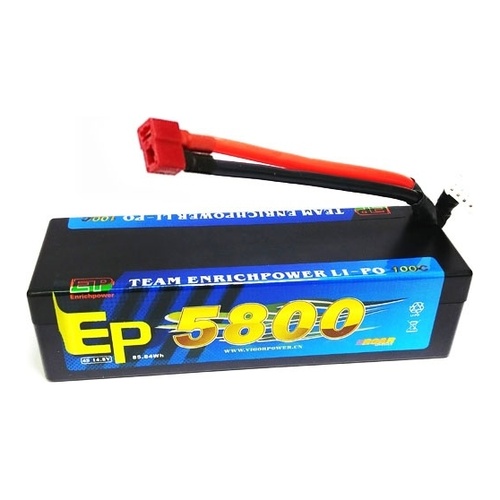 [���ܼ�] 5800-4S-100C-Deans [EP POWER] �׷��� 14.8V 5800mah 100C ��Ƭ������ ���͸� (�� ����)