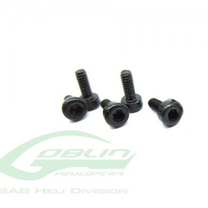 [SAB] HC004-S - DIN 12.9 Socket Head Cap M2x6 (8pcs) - Goblin 500/570/630/700/770 