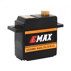 [EMAX] ES09MA ��� ��� ��Ż ��� �Ƴ��α� ����ũ�� ���� (450 ��� ���ͽ� ��õ) Dual-Bearing Analog Servo (for 450 Heli swash / 14.8g/ 2.6kg/ 0.08 sec)