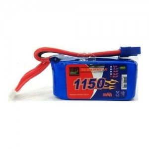 [EP Power] 22.2V 1150mah 55C ��Ƭ������ ���͸� - EC3��/A�޼�/�������� 
