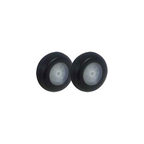 [���ܼ�] HZ5463 [HY] 25mm (1inch) Treaded Rubber Wheels 2pcs